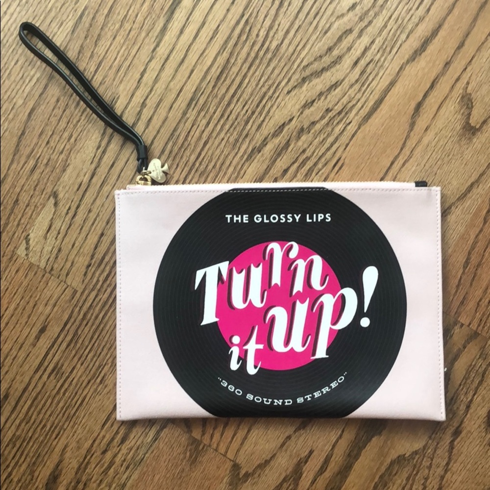 Like new Kate Spade record clutch